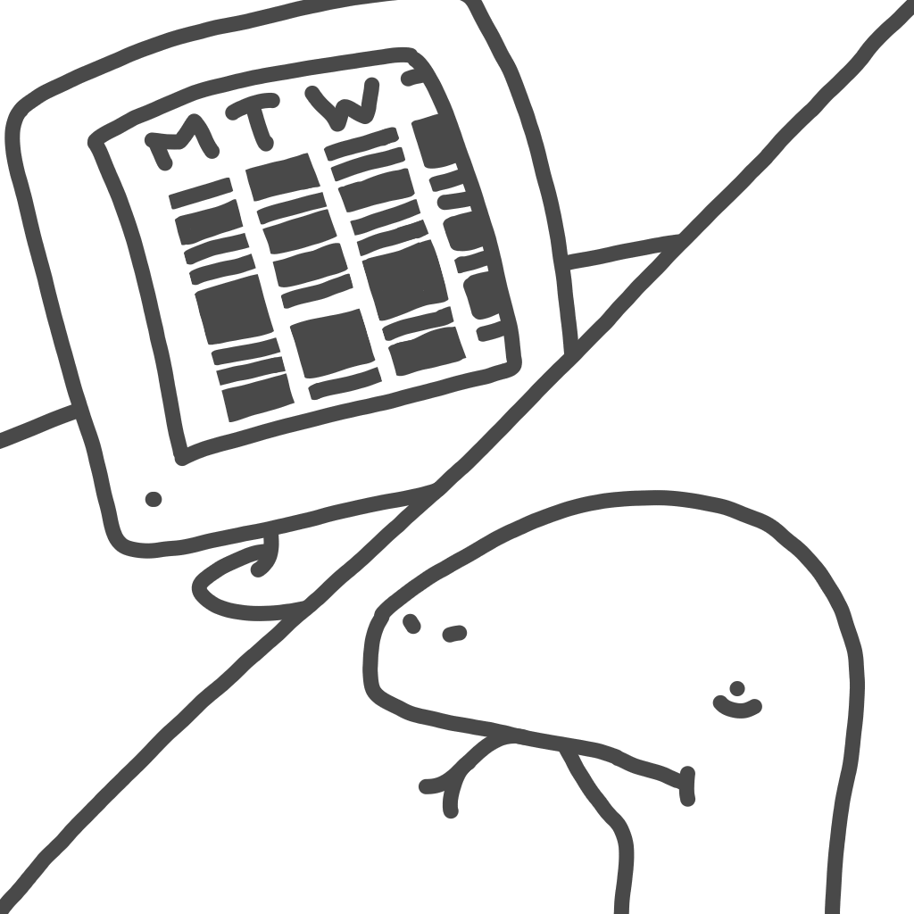 Full-calendar snake